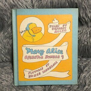 Mary Alice Operator Number 9 1975 by Jeffrey Allen, James Marshall Hardcover